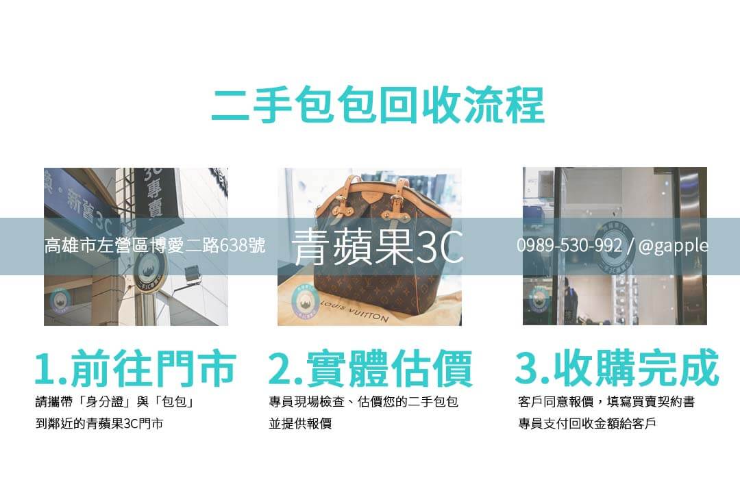 二手包包收購流程透明化：讓 Louis Vuitton 包款價值最大化