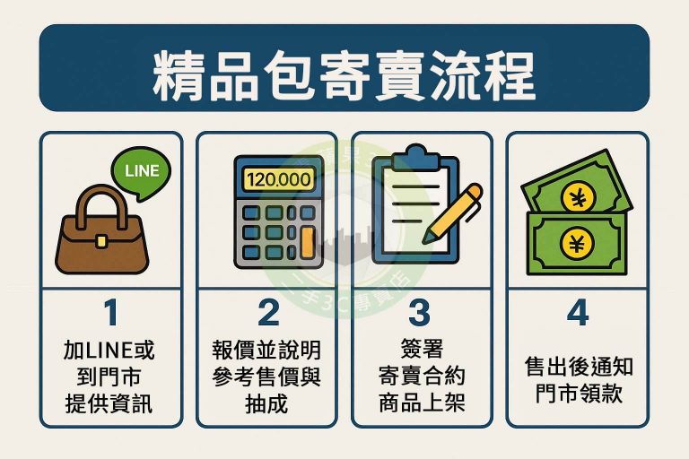 想賣二手精品？本篇整理精品寄賣抽成比例、二手收購流程、Dcard與PTT網友推薦的寄賣店家，讓你輕鬆變現LV、CHANEL、HERMÈS。